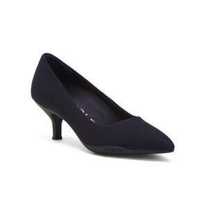 AEROSOLES Navy Ludlow Comfort Pumps